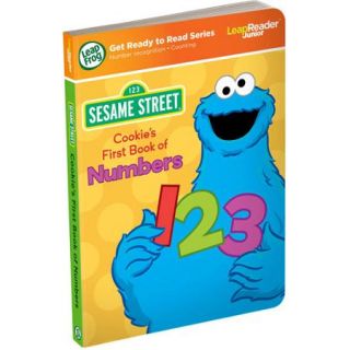LeapFrog LeapReader Junior Book Sesame Street Cookie Monster's First Book of Numbers (works with Tag Junior)