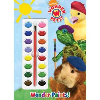 Wonder Pets Wonder Paints Deluxe Paint Box Book
