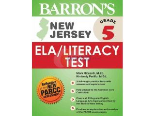Barron's New Jersey ELA/Literacy Test, Grade 5 CSM
