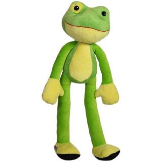 As Seen on TV Stretchkins Jumping Frog Soft & Cuddly Plush Toy