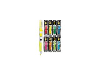 Arrow 1/2" Flags, Eight Colors, 35/color, 280 Flags/st, Plus 50/flag Highlighter By: Post it Flags