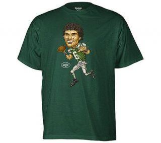 NFL Jets Mark Sanchez Youth (8 20) Caricature T Shirt —
