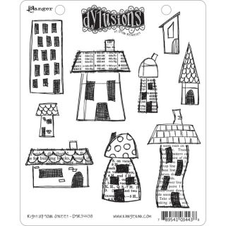 Dyan Reaveleys Dylusions Cling Stamp Collection Right Up Your Street