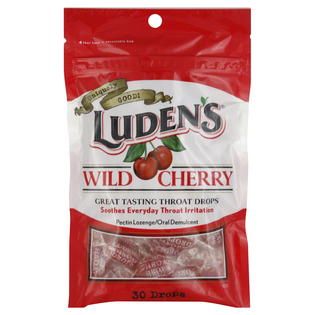 Ludens Pectin Lozenge/Oral Demulcent, Wild Cherry, 30 drops   Health