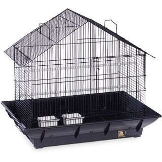 Prevue Pet Products Round Roof Bird Cage Kit Black 91101