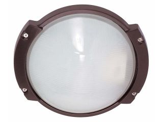 Nuvo 1 Light Cfl   11 inch   Oblong Round Bulk Head   (1) 13W GU24 Lamp Included