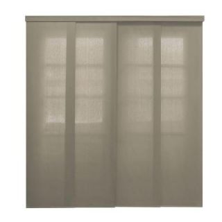 Chicology Deluxe Allure Cordless Taupe Sliding Panel, 96 in. L DRSPAT2