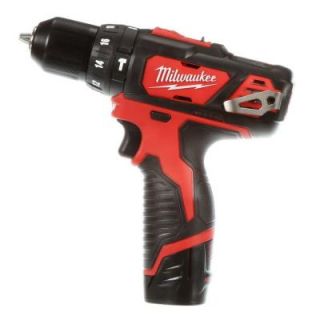 Milwaukee M12 12 Volt Lithium Ion Cordless Hammer Drill/Impact Driver Combo Kit (2 Tool) 2497 22