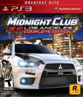 PS3   Midnight Club Los Angeles (Complete Edition Greatest Hits)   By