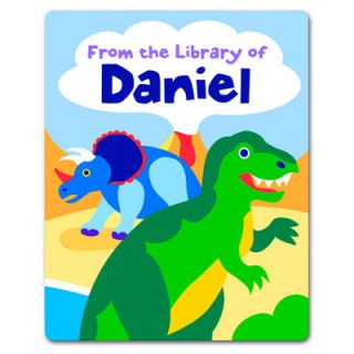 Olive Kids Dinosaur Land Personalized Kids Book Plate (Set of 18)