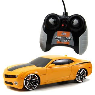Jada Toys Big Time Muscle 96967 2010 Chevy Camaro SS RC, Yellow   Toys