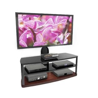 Sonax  Bandon 52 Wood Veneer TV Stand with Flat Panel TV Mount
