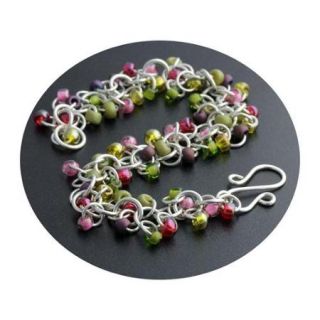 Weave Got Maille Chain Maille Shaggy Loops Bracelet Kit   Rose Garden