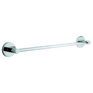 GROHE Essential 24 in. Towel Bar in StarLight Chrome 40 366 000
