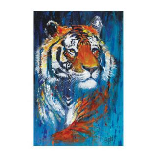 Get Down Art 12 in W x 18 in H Animals Canvas