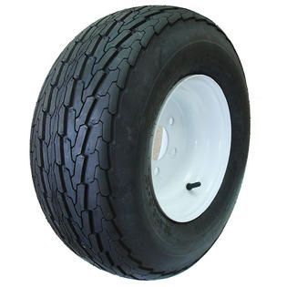 HI RUN Utility Trailer Tire/Whl Assy 18.5x8x10 6 PLY 5 HOLE   Lawn