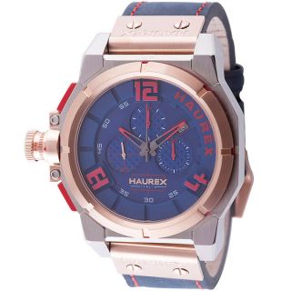 Haurex Italy Mens space chrono blue Watch   17330907  