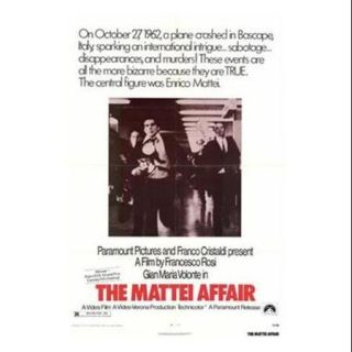 The Mattei Affair Movie Poster (11 x 17)
