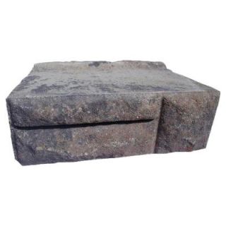 Natural Impressions Ashlar 12 in. Concrete Oak Run Wall Block 16250792