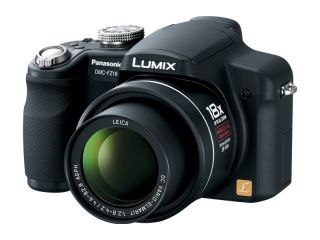 Panasonic DMC FZ18K Black 8.1 MP 2.5" 207K LCD 18X Optical Zoom 28mm Wide Angle Digital Camera