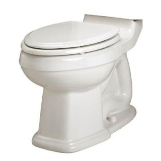 American Standard Portsmouth Champion Right Height Elongated Toilet Bowl Only Less Seat in White 3177.016.020