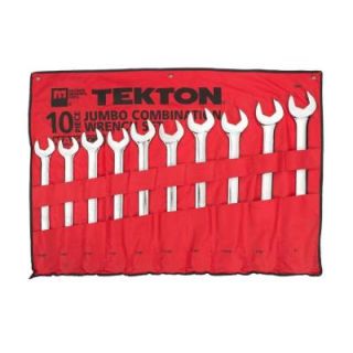 TEKTON 10 Piece MaxTorq Combination Wrench Set (1 5/16 2 in.) 19621