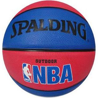 Spalding NBA Mini Ball, Red / Blue