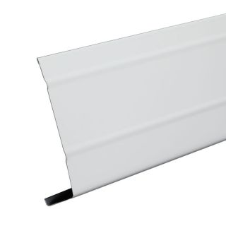 Amerimax 4 in x 12 ft White Smooth Aluminum Fascia