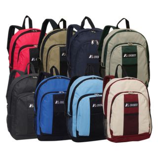 Everest 17 inch Two tone 600 Denier Polyester Fabric Backpack