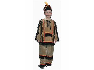 Dress Up America 208 L Deluxe Indian Boy Costume Set   Large 12 14