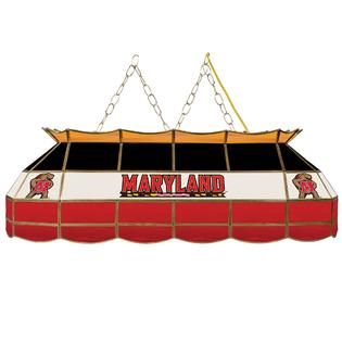 Maryland University 40 inch Stained Glass Tiffany Style Lamp