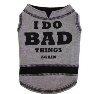 Bark Bone I do mad things again Doggy Tee   Small