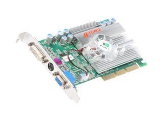 BIOSTAR GeForce FX 5500 DirectX 9 VN5500NS21 256MB 128 Bit DDR AGP 8X Video Card