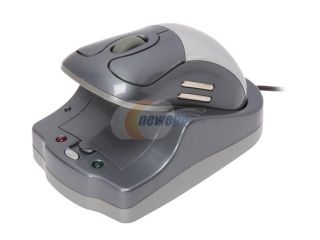 SPEC Research HK5001 Silver/Gray 3 Buttons 1 x Wheel RF Wireless Optical 800 dpi Mouse with Multi Channel Digital Radiotechnology