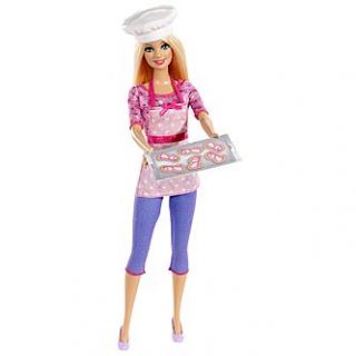 Barbie Careers Cookie Chef Fashion Doll   Toys & Games   Dolls
