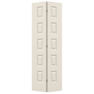 ReliaBilt Hollow Core 5 Panel Equal Bi Fold Closet Interior Door (Common 24 in x 80 in; Actual 23.5 in x 79 in)