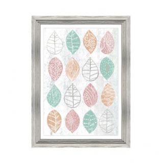 PTM Images Pastel Leaves Wall Art
