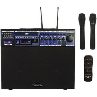 VocoPro DVD Soundman Wireless Mic Karaoke PA System