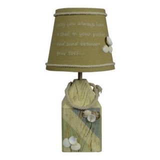 AHS Lighting Shell Buoy 14'' H Table Lamp with Empire Shade