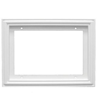 3 in. x 6 in. White Standard Frame Number 3 63633