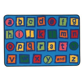 Kids Value Rugs Alphabet Blocks Kids Rug