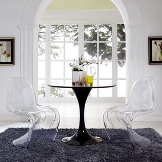 Slither Clear Dining Side Chair Set   Shopping   Great Deals