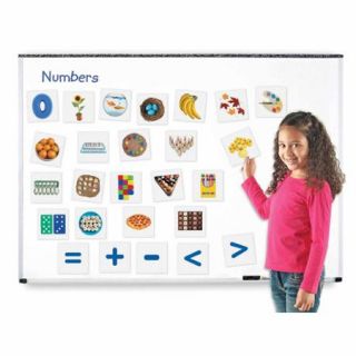 Learning Resources Double Sided Magnetic Numbers