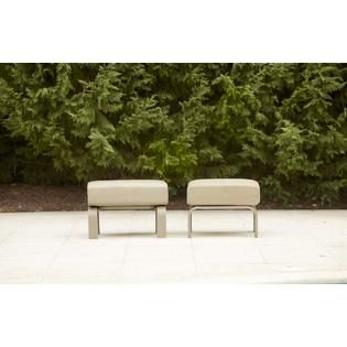 Ty Pennington Style  Garner 2Pk Ottomans