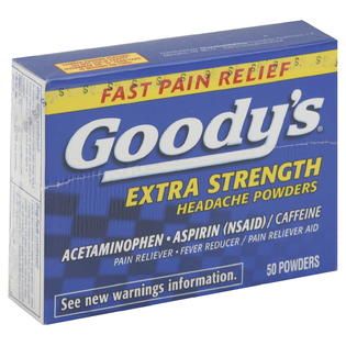 Goodys  Headache Powders, Extra Strength, Powder, 50 powders