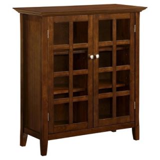 Simpli Home Acadian Collection Medium Storage Cabinet