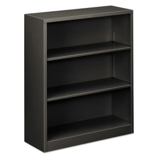 HON 3 shelf Metal Charcoal Bookcase   12048692  