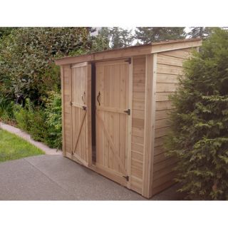 Outdoor Living Today SpaceSaver 8.5 Ft. W x 4.5 Ft. D Wood Lean To