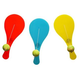 Mini Paddle Ball   Multi Colored (6 Count)