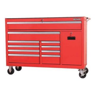 Westward Rolling Cabinet, Light Duty, Red 32H851